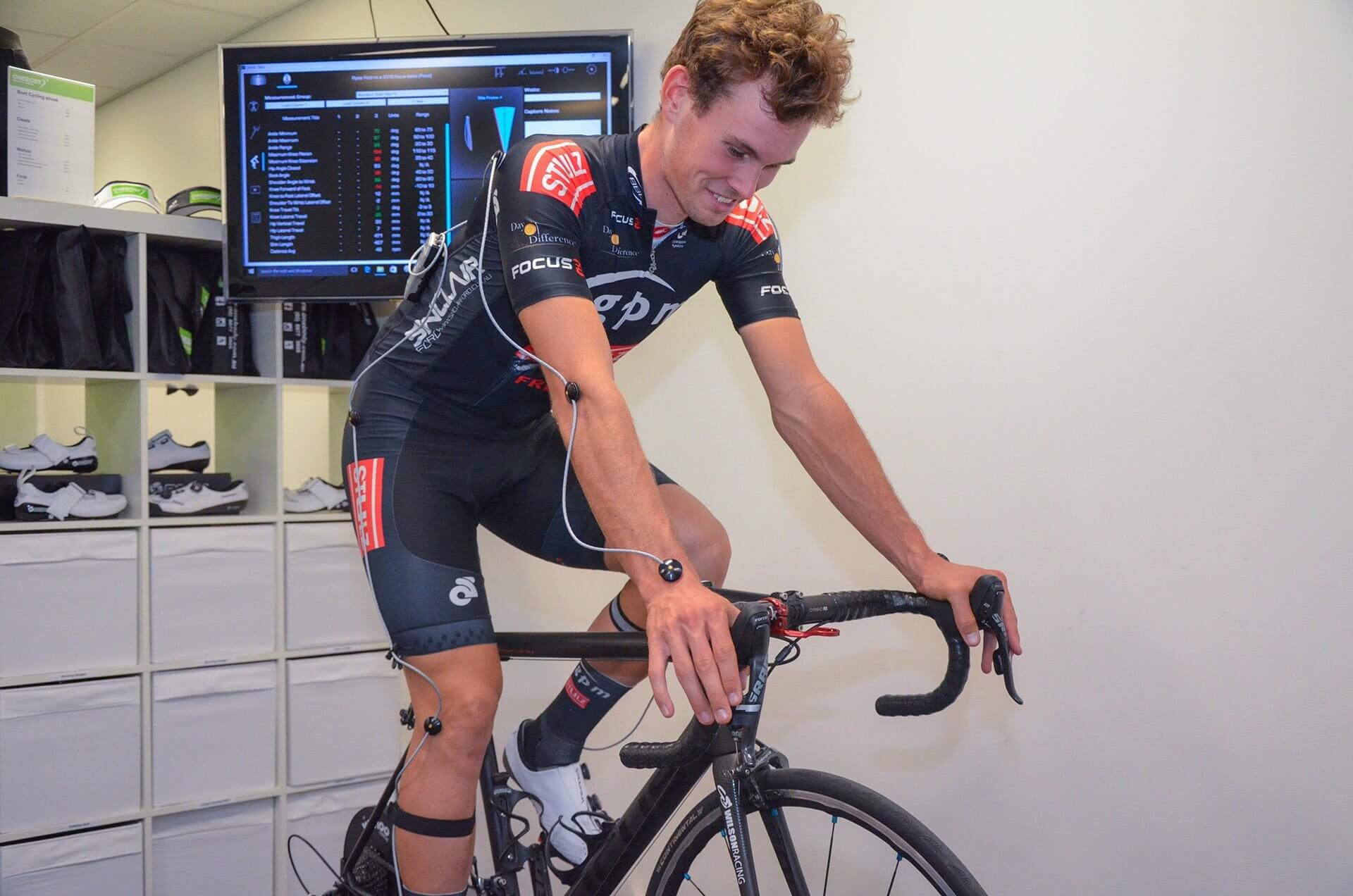 Pro cyclist hot sale bike fit